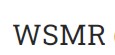 WSMR WSMR