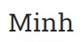 Minh