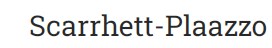 Scarrhett-Plaazzo Scarrhett-Plaazzo