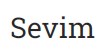 Sevim