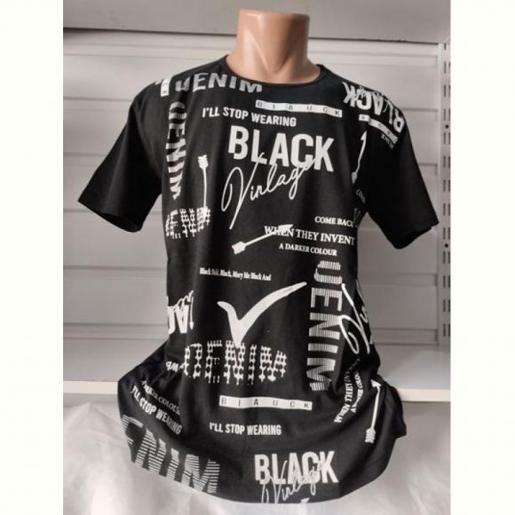 Футболка Panda 1585 black
