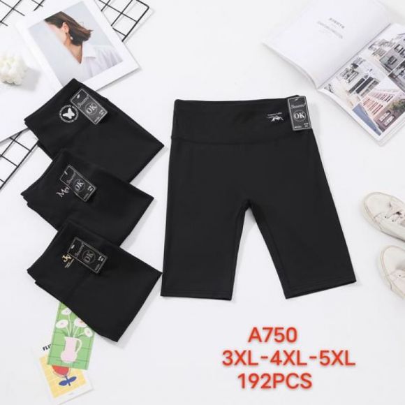 Велосипедки ALIA A750 black кожа дельфина Велосипедки ALIA A750 black кожа дельфина