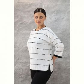 Свитер Julia JL852 white Свитер Julia JL852 white