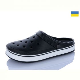 Кроксы Verta B16 чорний