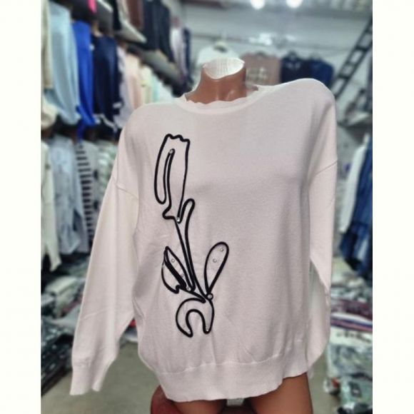 Свитер Julia JL1033 white