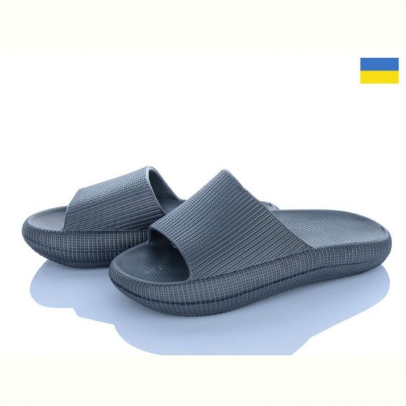 Шлепанцы Cross Cross 023 сірий Шлепанцы Cross Cross 023 сірий