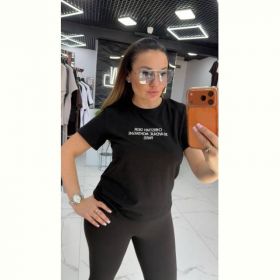 Футболка LOVEKAN 1623 black