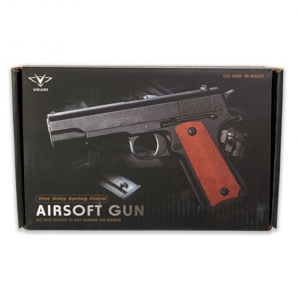 Металевий пістолет VIGOR V11-Gold