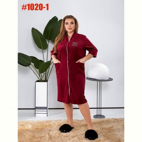 Халат Romeo life 1020-1 wine