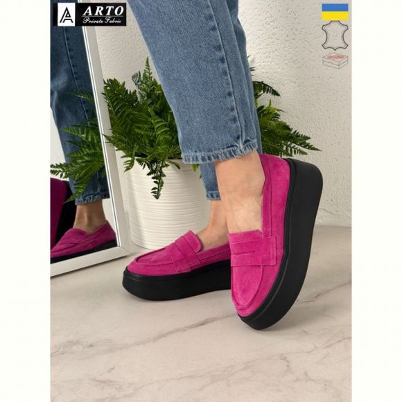 Туфли Arto 620 фуксія-з