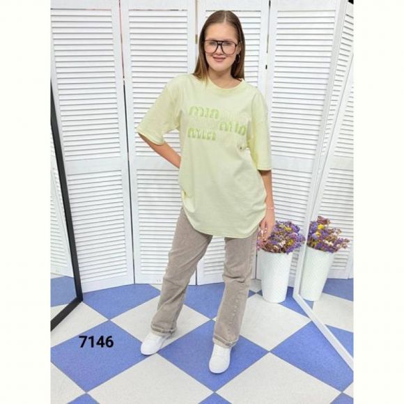 Футболка MMC clothes 7146 yellow Футболка MMC clothes 7146 yellow