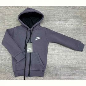 Кофта спорт MirWear kids NW7-1037-1 d.grey