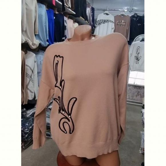 Свитер Julia JL1034 d.beige
