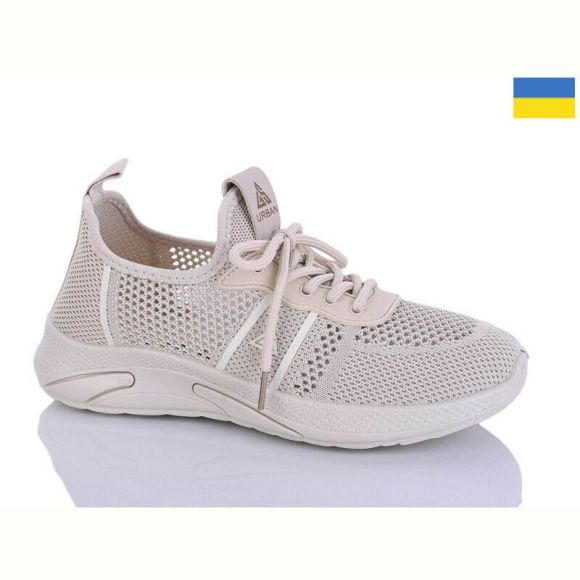 Кроссовки Demur 6734 бежевий
