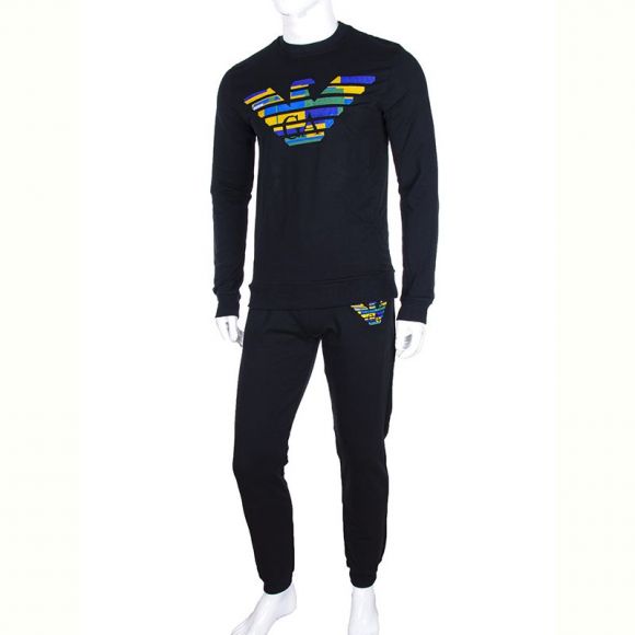 Костюм спорт Obuv OK2 02929 black Костюм спорт Obuv OK2 02929 black