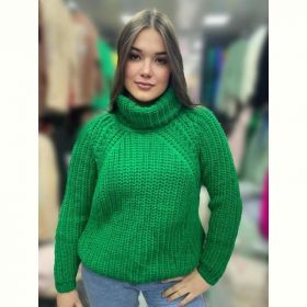 Свитер Julia JL433 green Свитер Julia JL433 green