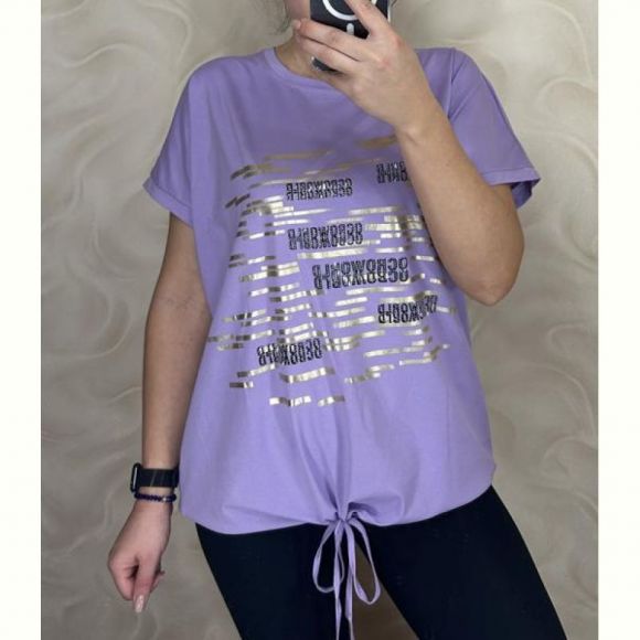 Футболка LeVisha 25307 lilac Футболка LeVisha 25307 lilac