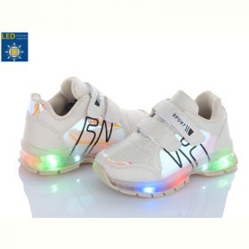 Кроссовки Fzd ALC032-38 beige LED