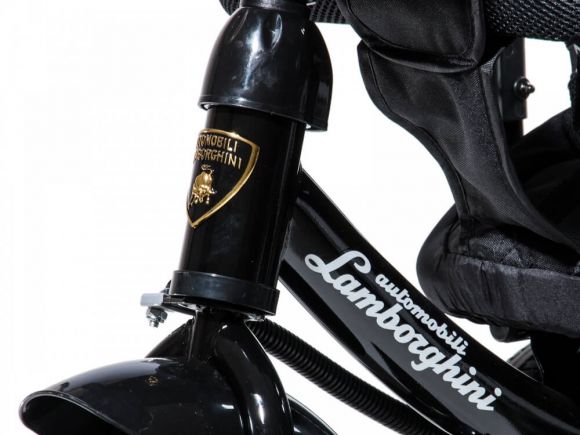 Дитячий триколісний велосипед оновлений 2000 С Lamborghini Air Фара рожевий