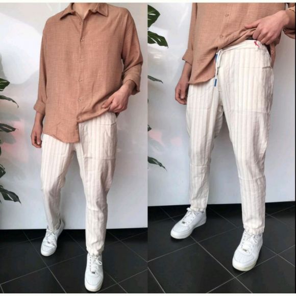 Штаны i8denim 175 ecru20203040 Штаны i8denim 175 ecru20203040