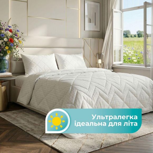 Одеяло летнее Antistatic Sleep 200х220 см IDEIA гипоаллергенное антистатическая ткань, легкое, для лета Одеяло летнее Antistatic Sleep 200х220 см IDEIA гипоаллергенное антистатическая ткань, легкое, для лета