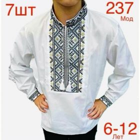 Вышиванка Надийка ND743-237 white