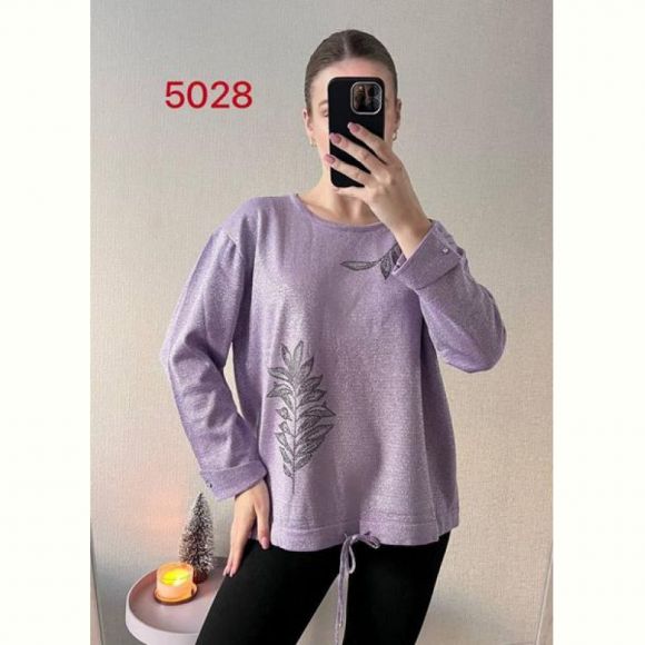Свитер FSN 5028-1 lilac Свитер FSN 5028-1 lilac