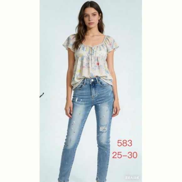Джинсы NewJeans 583 l.blue Джинсы NewJeans 583 l.blue