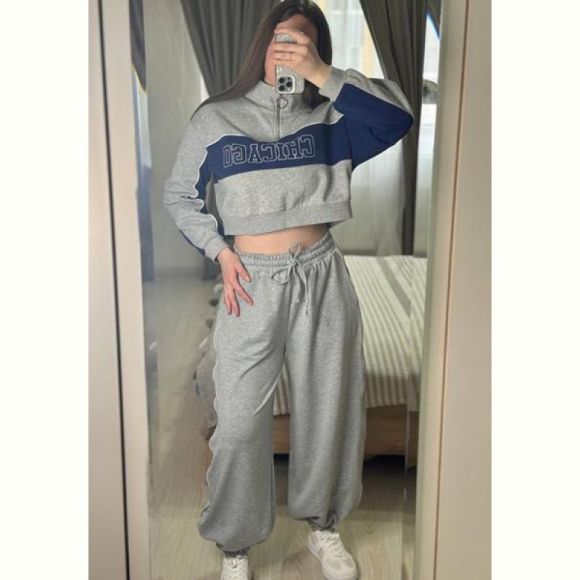 Штаны спорт Arina 1716 grey Штаны спорт Arina 1716 grey
