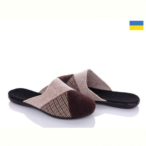 Тапочки Klerotex N113 коричневий