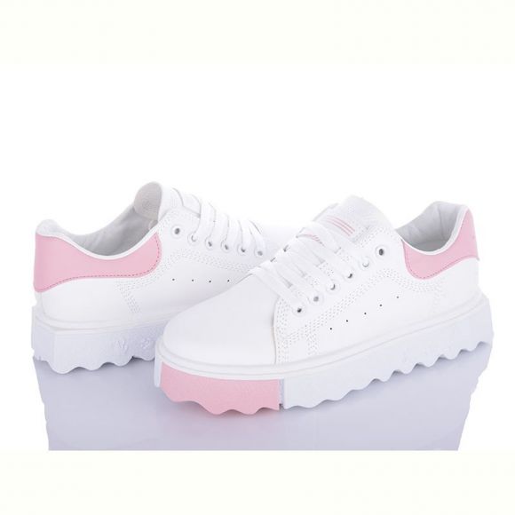 Кроссовки Violeta 169-19 white-pink