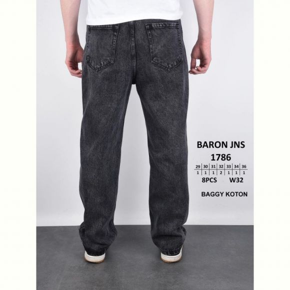 Джинсы God Baron 1786 black