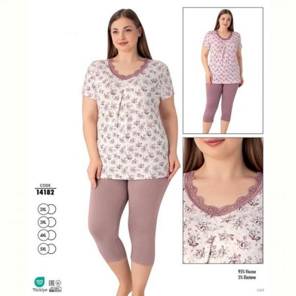 Пижама Cotpark 14182 purple