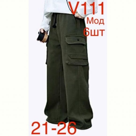 Штаны Надийка ND284-V111 khaki