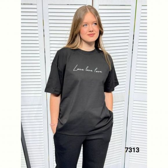 Футболка MMC clothes 7313 black
