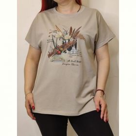Футболка Kosta KS73 beige