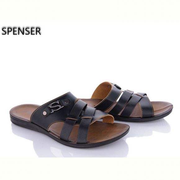 Шлепанцы Spencer 3554 чорний батал