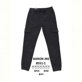 Джинсы God Baron 8551-1 black