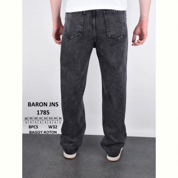 Джинсы God Baron 1785 black