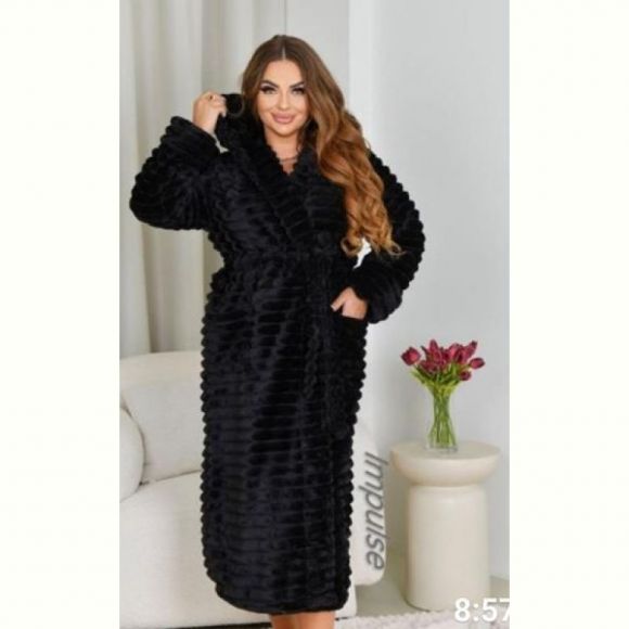 Халат Romeo life RL793 black