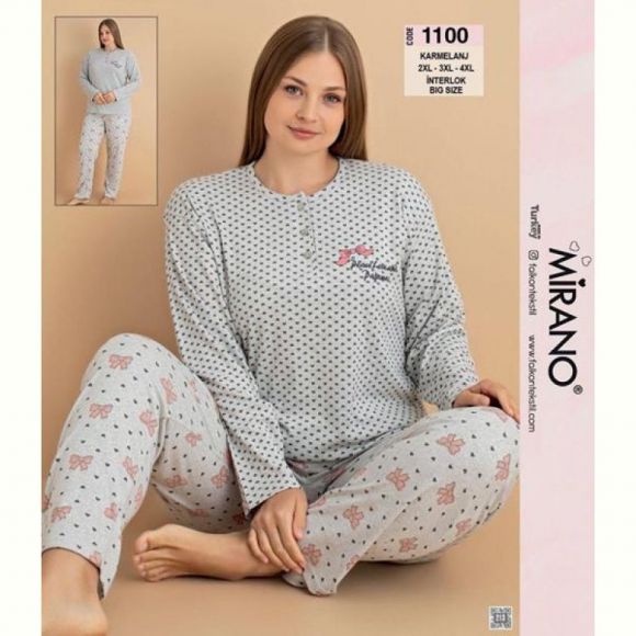 Пижама Romeo life 1100 l.grey