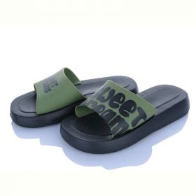 Шлепанцы JIBUKANG 01-6212 green