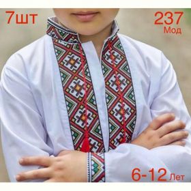 Вышиванка Надийка ND740-237 white