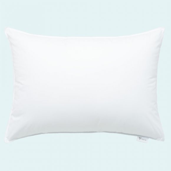 Подушка Premium Soft 50x70 см IDEIA искусственный пух, с молнией, хлопок, премиум качество, для гостиниц и дома