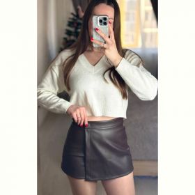 Юбка-шорты Arina 1696 brown Юбка-шорты Arina 1696 brown