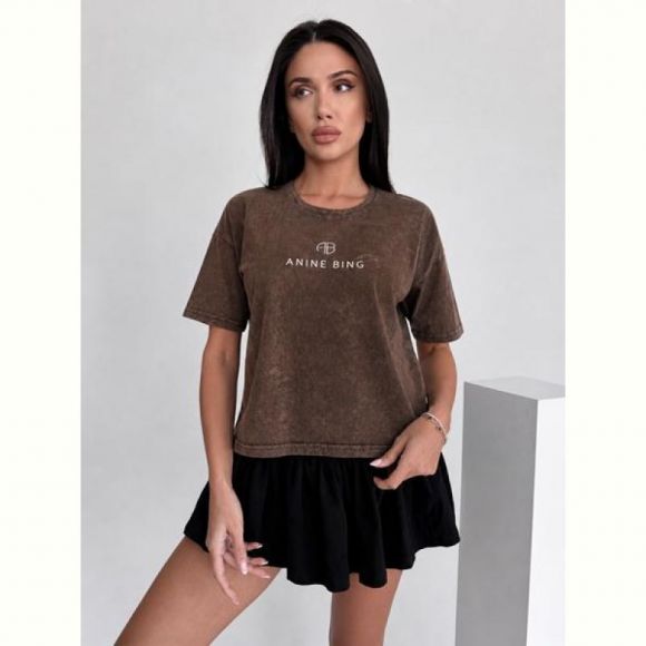 Футболка New Season FV029 brown