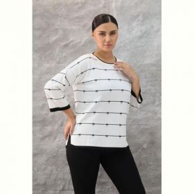 Свитер Julia JL817 white Свитер Julia JL817 white