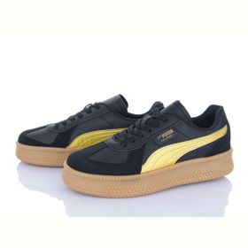 Кроссовки Violeta HD71-149-67 black-yellow