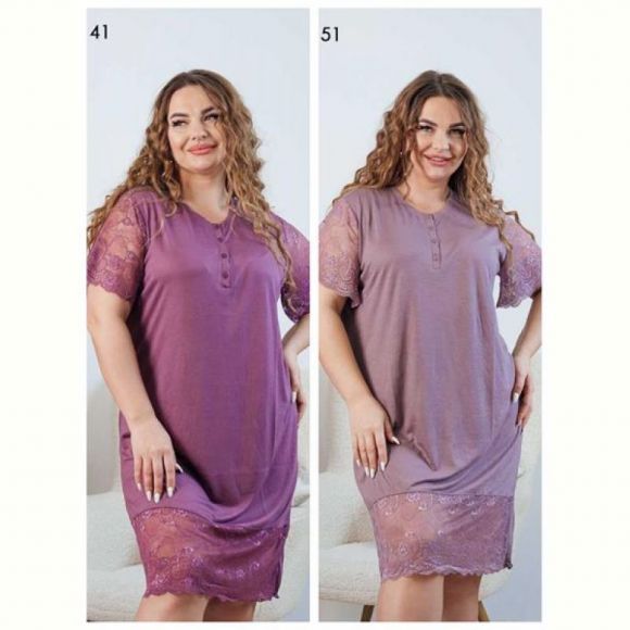 Ночнушка Vehuiah 220141 purple