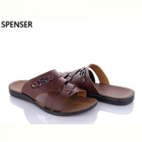 Шлепанцы Spencer 3554 коричневий батал